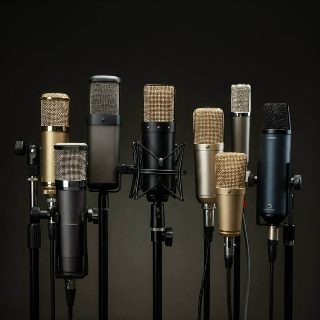 Top-rated microphones showcase: collection of award-winning and highly-reviewed microphones