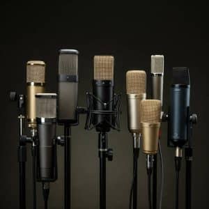 Top-rated microphones showcase: collection of award-winning and highly-reviewed microphones